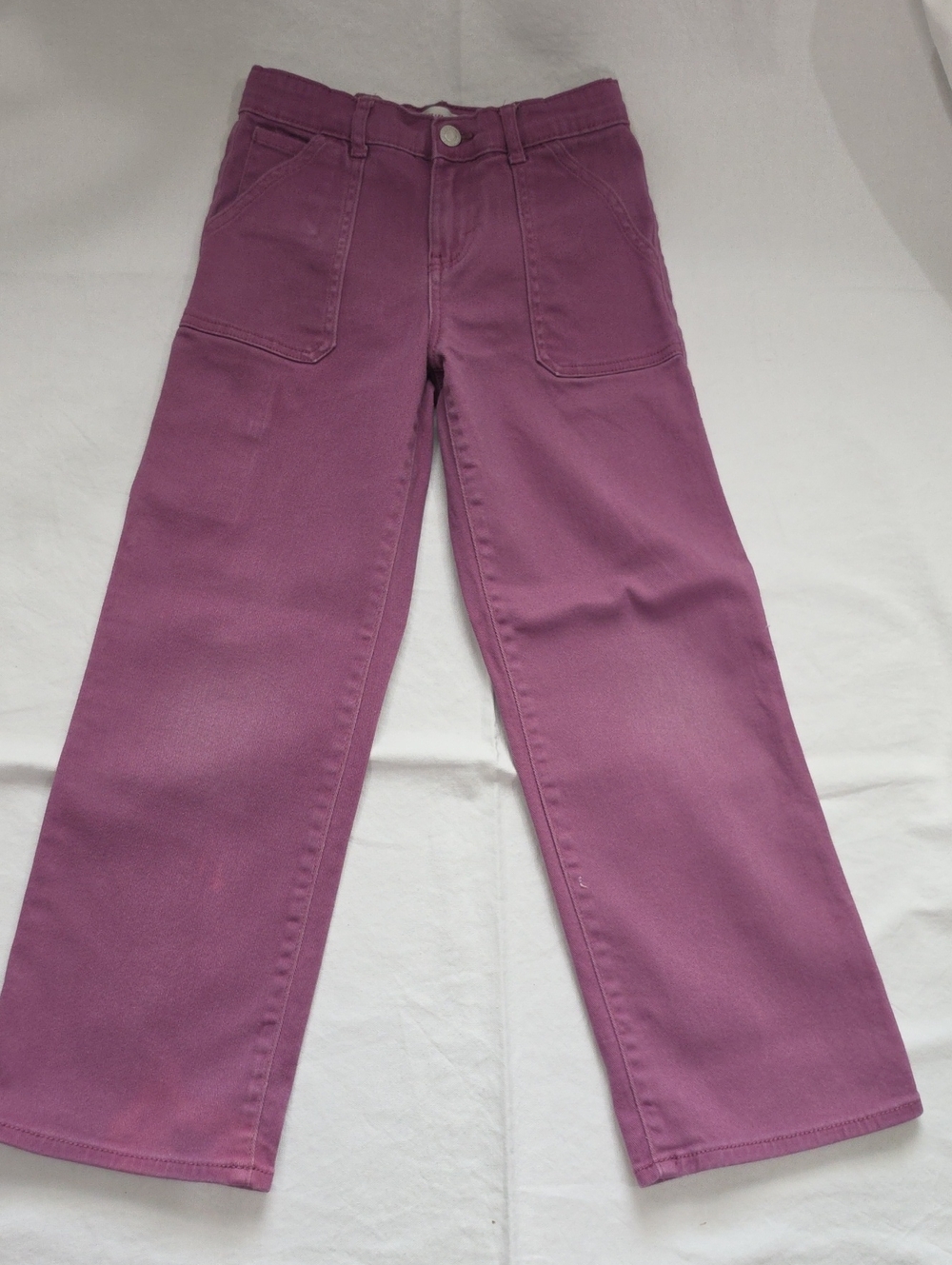 Levi's Wide-Leg Jeans in Mauve Purple